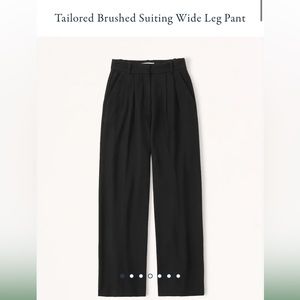 Abercrombie Tailored Brushed Suiting Wide Leg